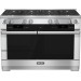 Miele M-Touch Series HR1954G 48 In Pro-Style Dual-Fuel Range